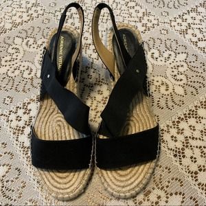 Adrienne Vittadini Charlene Espadrille Sandals 9.5